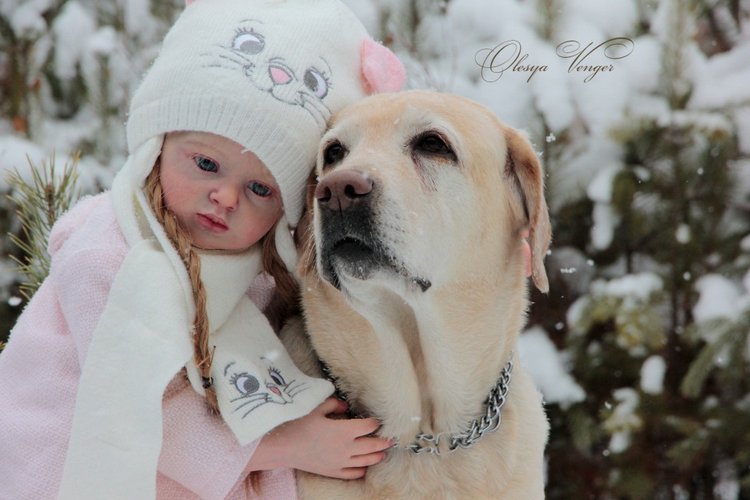 Любите ли вы Зиму так, как люблю ее я? Нэлли, кукла реборн Олеси Венгер