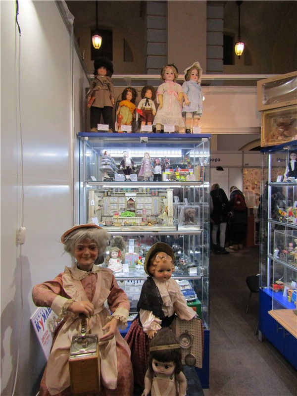 Музей Истории Игрушки. Выставка в "Гостином дворе" 16-18 декабря 2016. Винтаж и антиквариат. Фотообзор