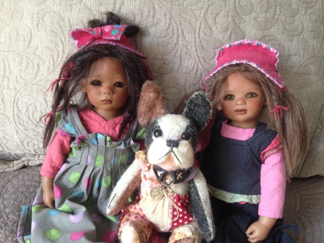 Клубные мини Химочки Reki и Leleti, коллекционные куклы A. Himstedt