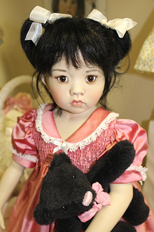 Пасхальная встреча в магазине кукол Хильдегард Гюнзел. Новая коллекция из резин 2017. Азиаточка Tian Yu