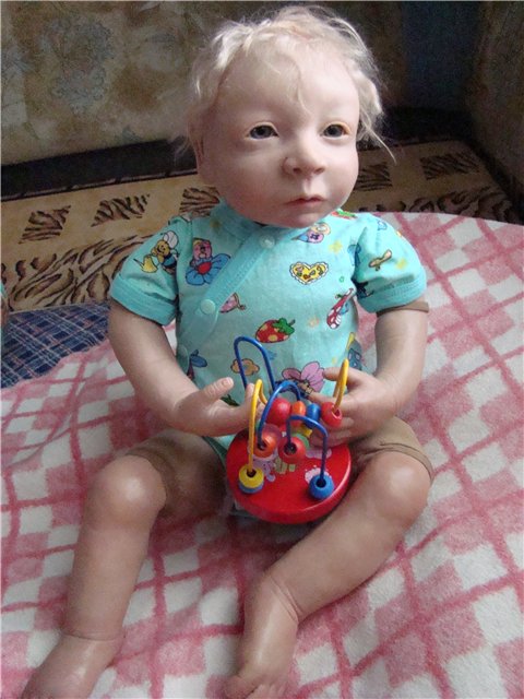 Мой портретный мальчик Тима - кукла своими руками из пластики