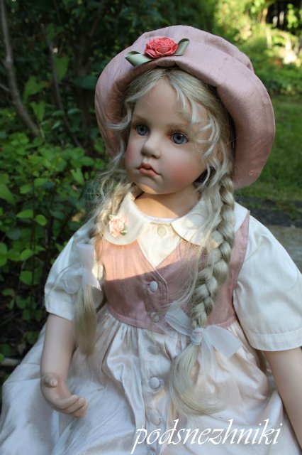 Летние девочки - редкие белокурые красавицы от Хильдегард Гюнцель для Walterhäuser Puppenmanufaktur