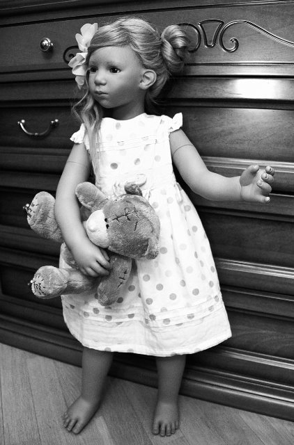 Коллекционная кукла Гита от Annette Himstedt