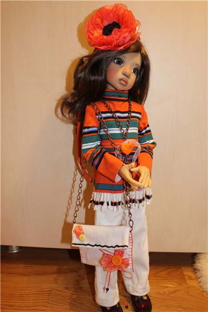 Кукольный комплект с осенними красками (фото 7)