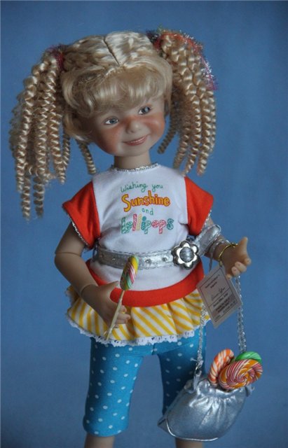 Шарнирочки-Кудряшечки. Девчонки - хулиганочки! Коллеккционные куклы Ashton Drake