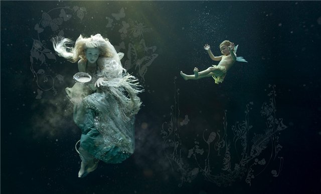 Дети под водой глазами фотографа Зены Холловей (Zena Holloway)