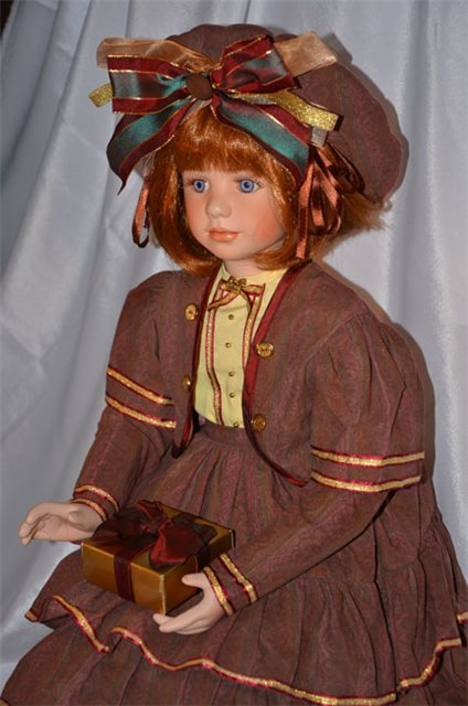 Мои четыре повода для улыбки... Часть коллекции кукол