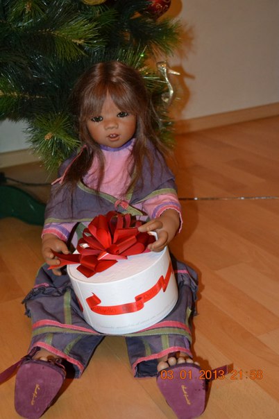 Мои новогодние подарочки.. Munira и Liniki от Annette Himstedt (фото 3)