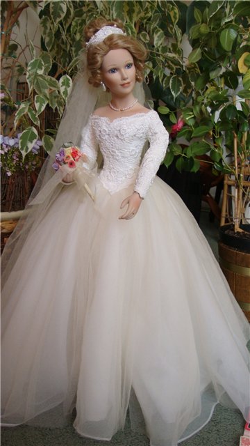 Ах эти милые невесты... Фарфоровые куклы от Ashton Drake, Sandra Bilotto, Titus Tomescu