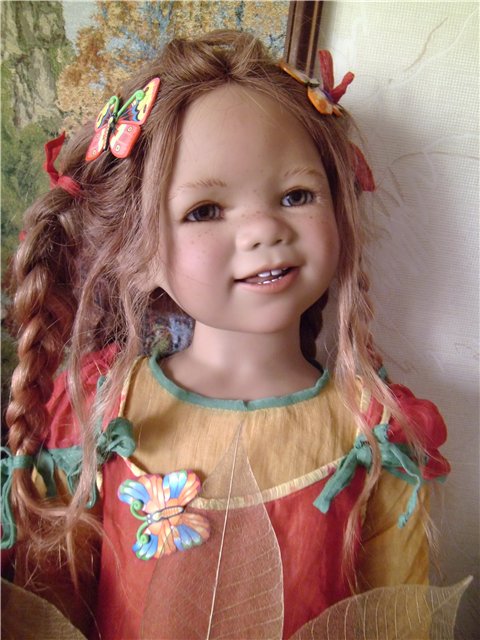 Осень - рыжая подружка... Tivi от Annette Himstedt 2008, Seasons Kinder (фото 9)