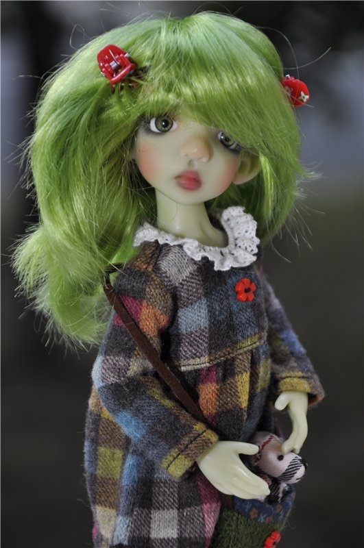 Новое платье-новый образ! Зеленая Коричка от Кайе Виггз (фото 5)