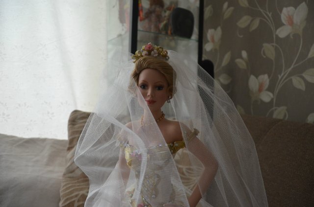 Фарфоровая кукла, невеста The Ashton-Drake Galleries