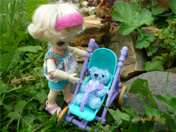 Летние забавы. БЖД куколка - Сосенка Пин