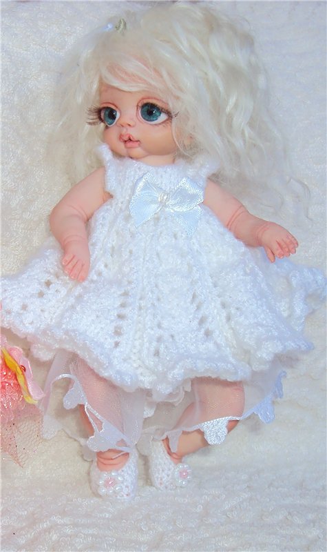 Малютка Амели ООАК — Авторские куклы ручной работы: текстильные