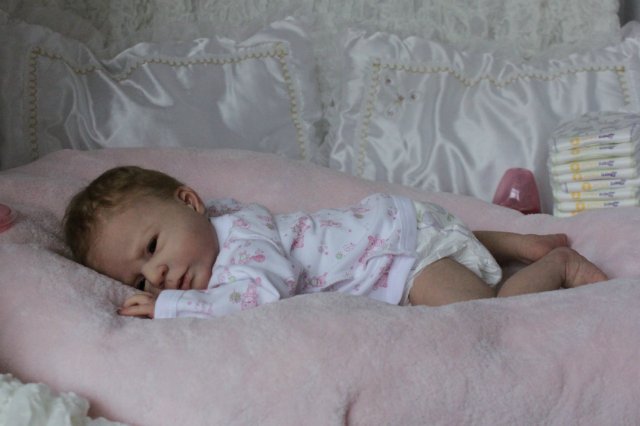 Мой слааадкий ангел! Девочка реборн Виктории Вишни