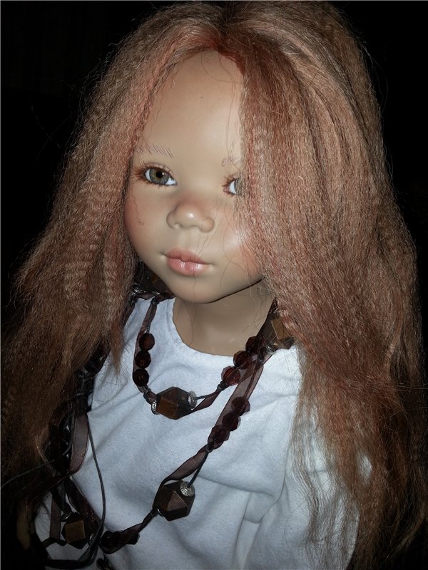 Превращение морской принцессы в обыкновенную девочку! Кукла Annette Himstedt