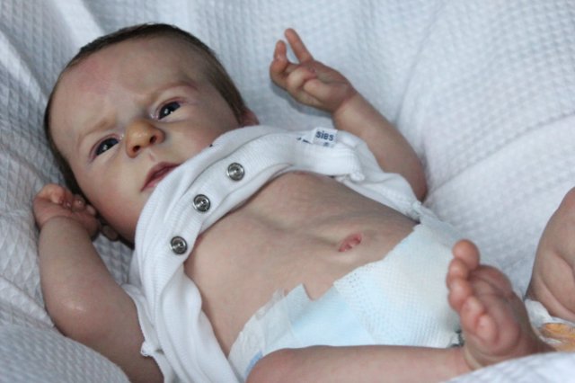 Меня аист принес, кукла реборн Беспаловои Жанны (фото 2)