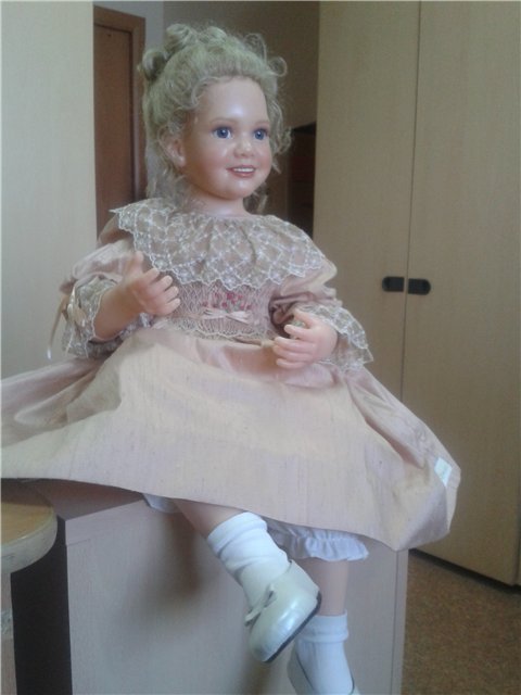 Неотразимая фарфоровая кукла Джинджер от Ann Timmerman (фото 2)