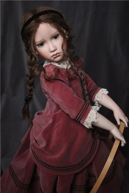 Фарфоровая кукла Белинда от Анджелы и Джона Баркер