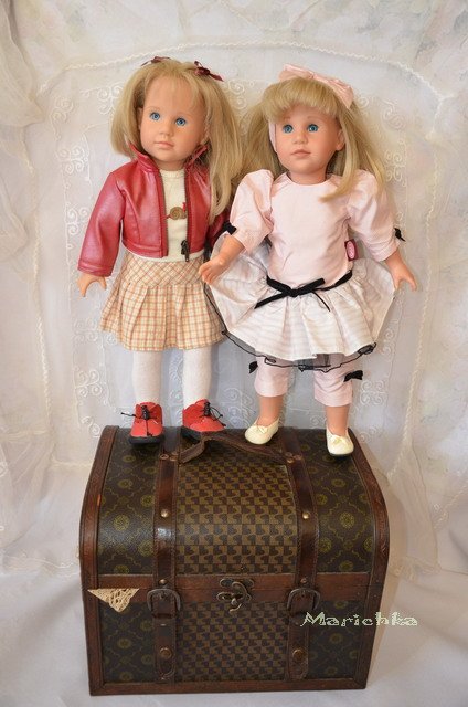 Двое из ларца одинаковы с лица. Куклы Darlene и Marie Gotz (фото 6)