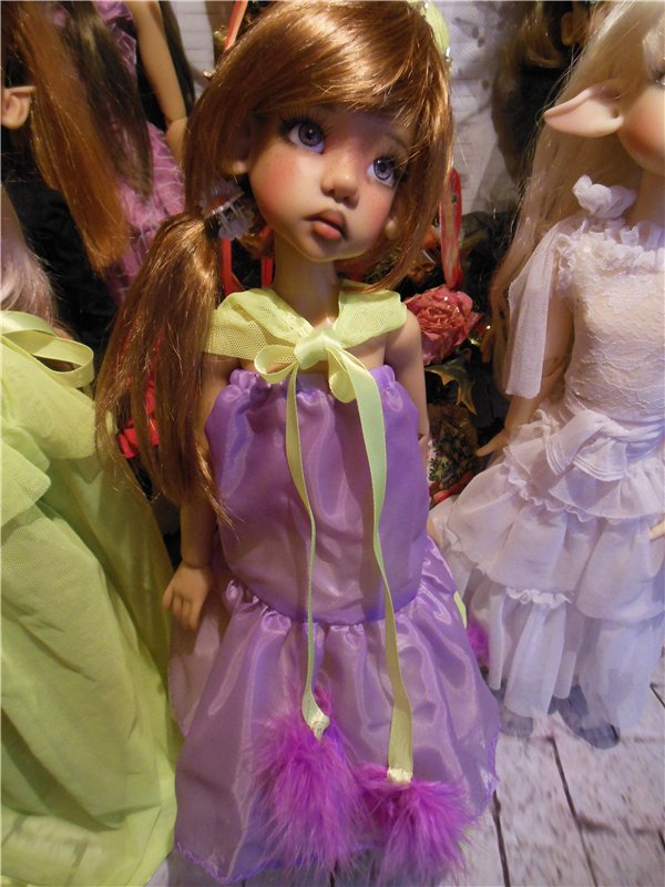 Предновогодняя вечеринка моих девочек. Куклы Кайе Виггз (фото 9)