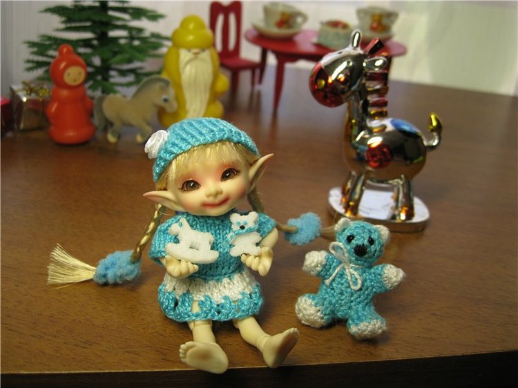 Новогодний подарок для подружки Луши