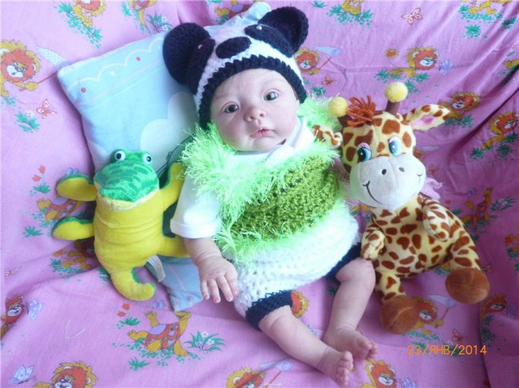 Для маленькой дочки я связала костюмчик :) (фото 7)