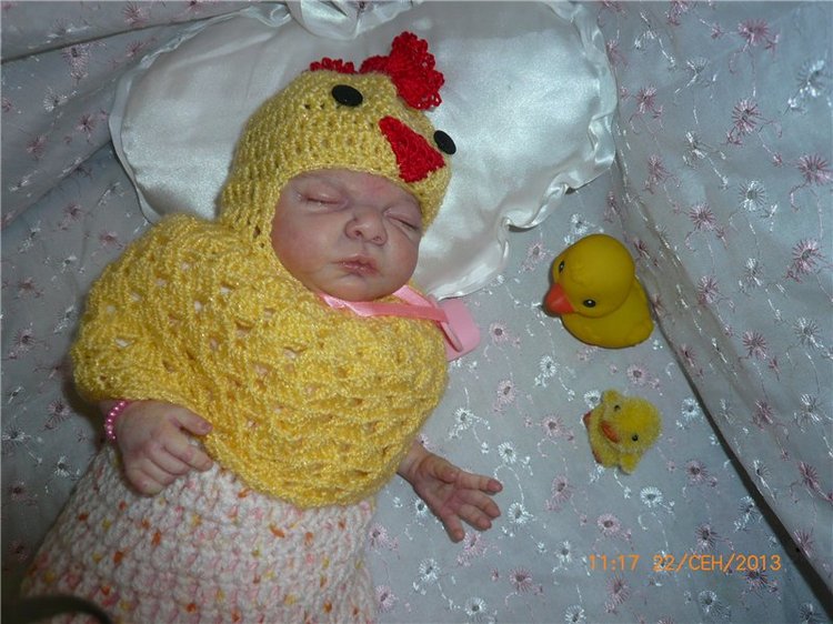 Для маленькой дочки я связала костюмчик :) (фото 9)