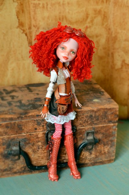 Мой первый ООАК Monster High (фото 6)