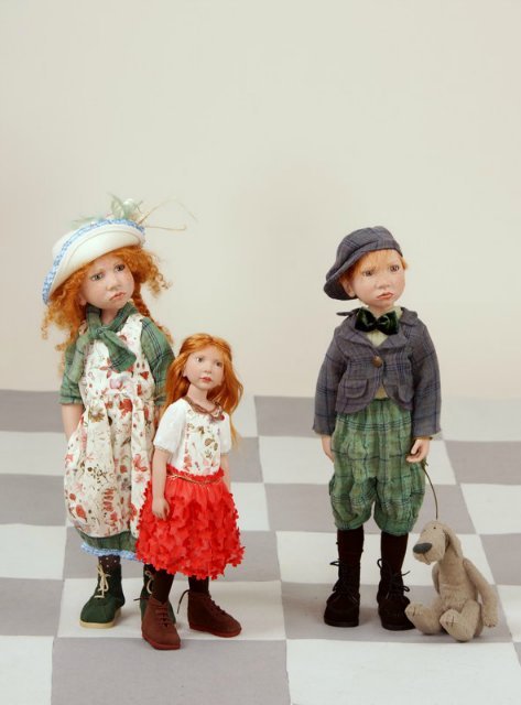 Мой любимый рыжик, мой Wotan! И о куклах Николе Маршоллек-Мензнер