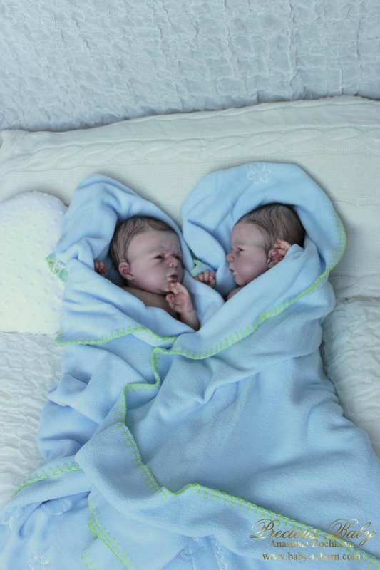 Двойное счастье! Куклы реборн Анастасии Бочковой (фото 4)