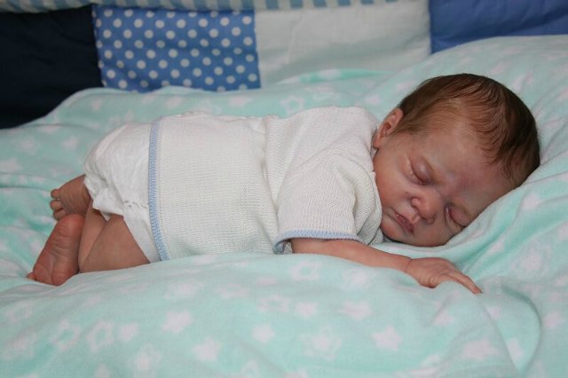 Кукла реборн CASPAR прототип художник Beatrix Schröder