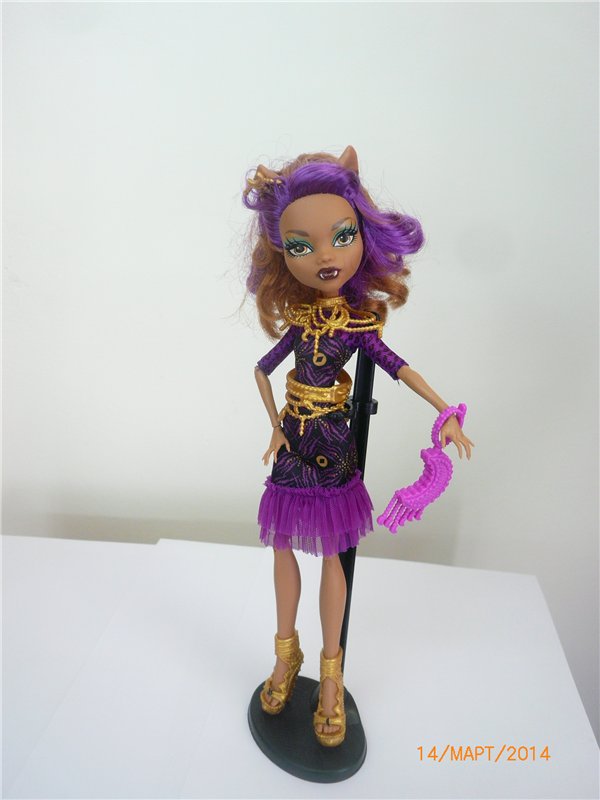 Клодин, Лагуна и малышка Клодин. Наши новенькие куколки Монстр Хай