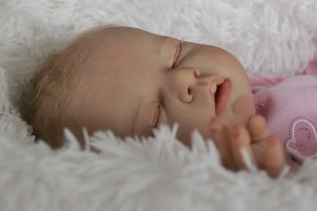 Еще одно спящее солнышко... Ноашечка... Куколка реборн Виктории Вишни (фото 3)