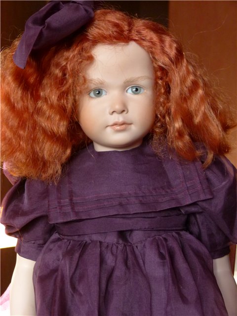 Классика в фарфоре Ruth Treffeisen. Солнечная девочка МАЛУ (фото 9)