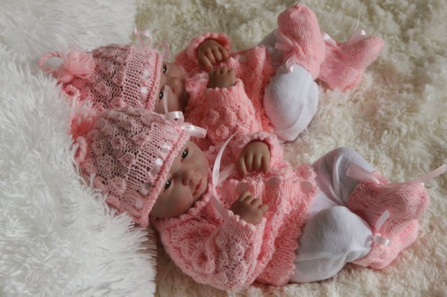 Кукляшечки близняшечки... Куколки реборн Виктории Вишни
