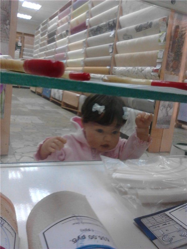 Наша любопытинка Катюшка lee Middleton у мамы на работе (фото 4)