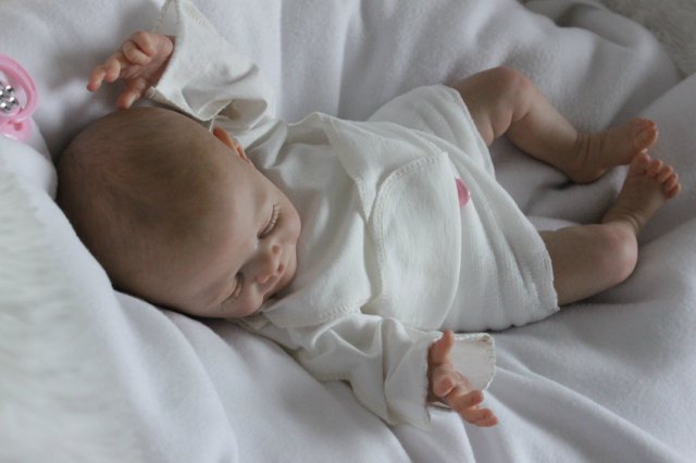 Солнышко Лотти... Куколка реборн Виктории Вишни (фото 8)