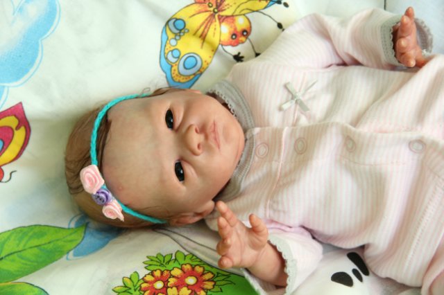 Крошка Мэгги. Кукла реборн Саутер Антонины