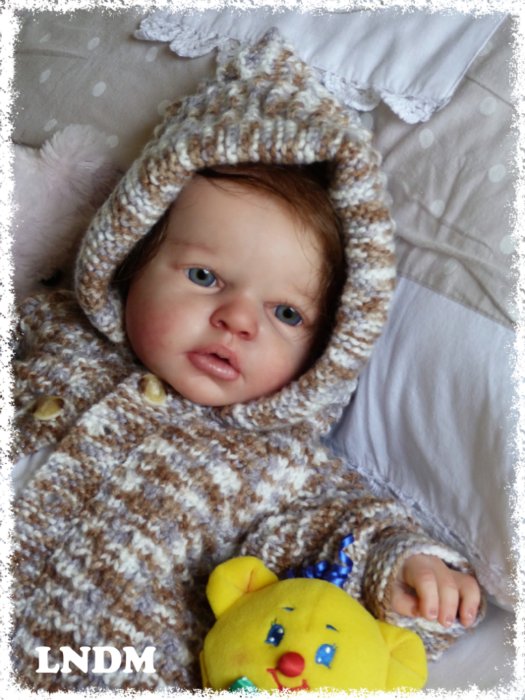 Любимый молд куклы реборн Ноа.Теперь с открытыми глазками (фото 8)