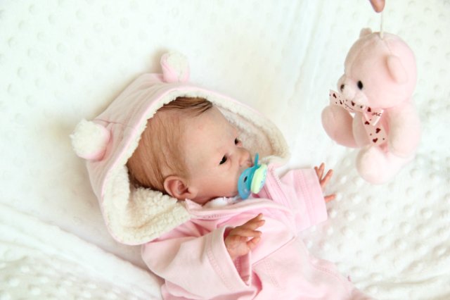 Крошка Мэгги. Кукла реборн Саутер Антонины