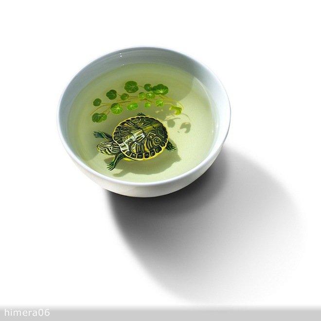 Живопись акрилом и лаком от Кенга Лая (Keng Lye) (фото 10)