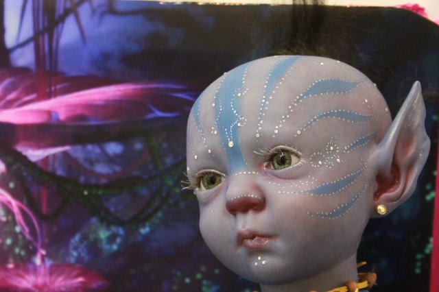 Пахтона(Алиса) аватарёнок, кукла реборн Элины Кудрявцевой