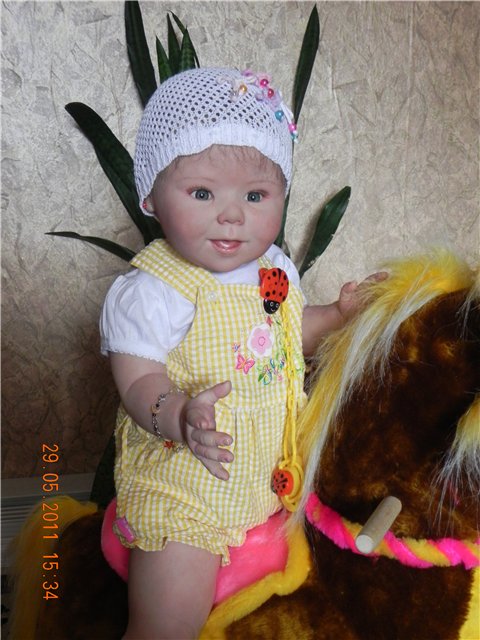 Дочка Кристалетта.Кукла-реборн Преображенской Светланы (фото 2)