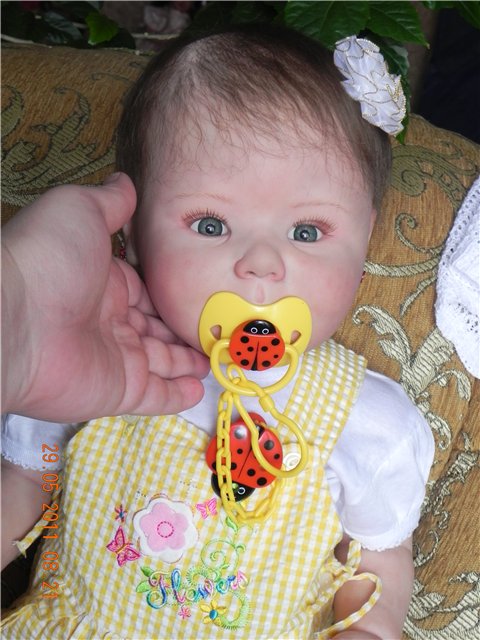 Дочка Кристалетта.Кукла-реборн Преображенской Светланы (фото 4)