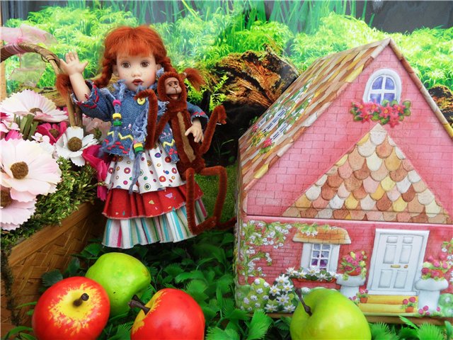 Пеппи Длинныйчулок, или, Когда Кишата Кишмя Кишат. Куклы Хелен Киш