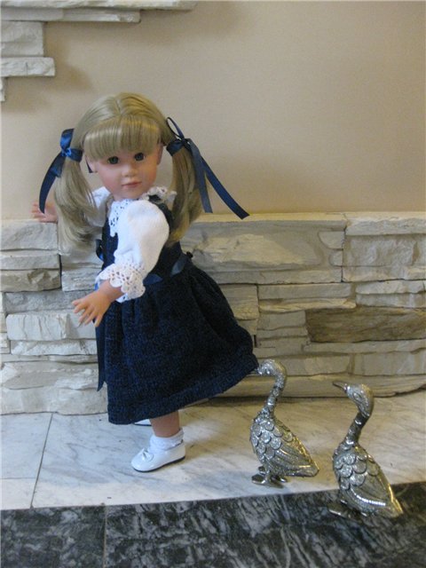 Золотая осень. Кукла Готц Симочка знакомится с Россией (фото 10)