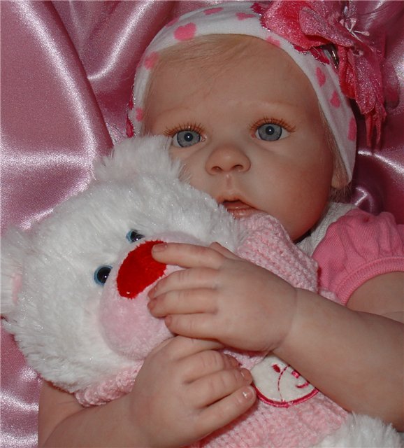 Моя царевна-несмеяна. Малышка-реборн из молда Gracie от Anne Timmerman | Бэйбики Моя царевна-несмеяна. Малышка-реборн из молда Gracie от Anne Timmerman (фото 10)