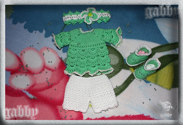 "Нежная мята" для малышки Ксюшеньки