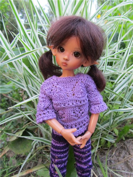 Лиллит от Kaye Wiggs. Девочка в сиреневом